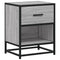 vidaXL Bedside Cabinets 2 pcs Grey Sonoma 40x31x50 cm Engineered Wood