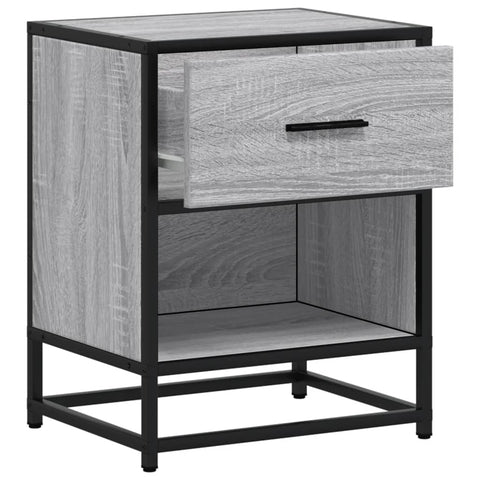 vidaXL Bedside Cabinets 2 pcs Grey Sonoma 40x31x50 cm Engineered Wood