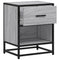vidaXL Bedside Cabinets 2 pcs Grey Sonoma 40x31x50 cm Engineered Wood
