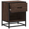vidaXL Bedside Cabinets 2 pcs Brown Oak 40x31x50 cm Engineered Wood