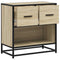 vidaXL Bedside Cabinet Sonoma Oak 60x31x60 cm Engineered Wood and Metal