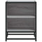 vidaXL Bedside Cabinets 2 pcs Grey Sonoma 40x31x50 cm Engineered Wood and Metal