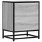 vidaXL Bedside Cabinets 2 pcs Grey Sonoma 40x31x50 cm Engineered Wood and Metal
