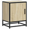 vidaXL Bedside Cabinets 2 pcs Sonoma Oak 40x31x50 cm Engineered Wood and Metal