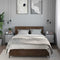vidaXL Bedside Cabinets 2 pcs Grey Sonoma 40x31x50 cm Engineered Wood and Metal
