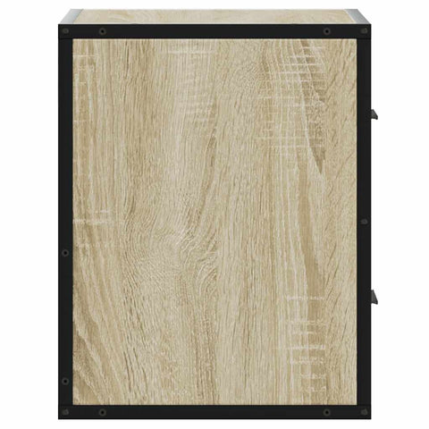 vidaXL Wall-mounted Bedside Cabinets 2 pcs Sonoma Oak 40x31x39.5 cm