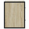 vidaXL Wall-mounted Bedside Cabinets 2 pcs Sonoma Oak 40x31x39.5 cm