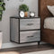 vidaXL Wall-mounted Bedside Cabinets 2 pcs Grey Sonoma 40x31x39.5 cm