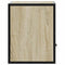 vidaXL Wall-mounted Bedside Cabinets 2 pcs Sonoma Oak 40x31x39.5 cm