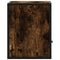 vidaXL Wall-mounted Bedside Cabinets 2 pcs Smoked Oak 40x31x39.5 cm