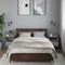 vidaXL Wall-mounted Bedside Cabinets 2 pcs Grey Sonoma 40x31x39.5 cm