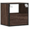 vidaXL Wall-mounted Bedside Cabinets 2 pcs Brown Oak 40x31x39.5 cm