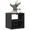 vidaXL Wall-mounted Bedside Cabinet Black 40x31x39.5 cm