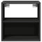 vidaXL Wall-mounted Bedside Cabinet Black 40x31x39.5 cm