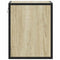 vidaXL Wall-mounted Bedside Cabinets 2 pcs Sonoma Oak 40x31x39.5 cm