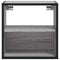vidaXL Wall-mounted Bedside Cabinet Grey Sonoma 40x31x39.5 cm