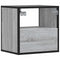 vidaXL Wall-mounted Bedside Cabinet Grey Sonoma 40x31x39.5 cm
