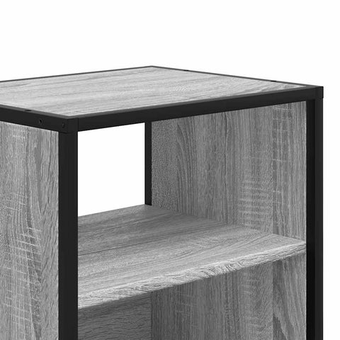 vidaXL Wall-mounted Bedside Cabinet Grey Sonoma 40x31x39.5 cm