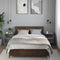 vidaXL Wall-mounted Bedside Cabinets 2 pcs Grey Sonoma 40x31x39.5 cm