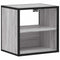 vidaXL Wall-mounted Bedside Cabinets 2 pcs Grey Sonoma 40x31x39.5 cm
