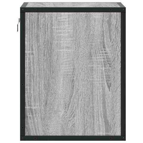vidaXL Wall-mounted Bedside Cabinets 2 pcs Grey Sonoma 40x31x39.5 cm