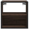 vidaXL Wall-mounted Bedside Cabinet Brown Oak 40x31x39.5 cm