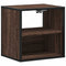 vidaXL Wall-mounted Bedside Cabinets 2 pcs Brown Oak 40x31x39.5 cm