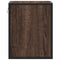 vidaXL Wall-mounted Bedside Cabinets 2 pcs Brown Oak 40x31x39.5 cm