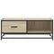 vidaXL Coffee Table Sonoma Oak 90x57x35 cm Engineered Wood and Metal