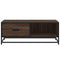 vidaXL Coffee Table Brown Oak 90x57x35 cm Engineered Wood and Metal