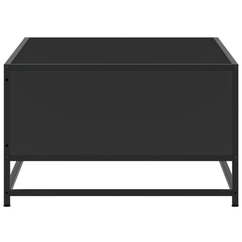 vidaXL Coffee Table Black 100x57x35 cm Engineered Wood and Metal