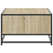 vidaXL Coffee Table Sonoma Oak 100x57x35 cm Engineered Wood and Metal