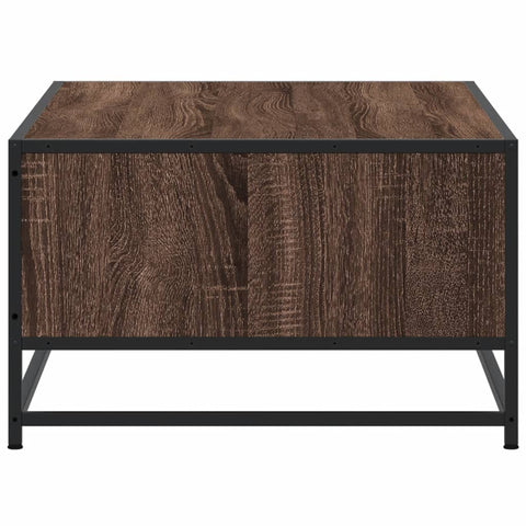 vidaXL Coffee Table Brown Oak 100x57x35 cm Engineered Wood and Metal