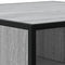 vidaXL Coffee Table Grey Sonoma 80x80x30 cm Engineered Wood and Metal