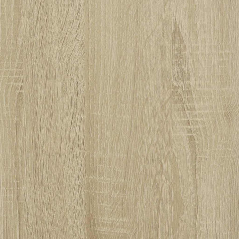 vidaXL Coffee Table Sonoma Oak 100x50x35 cm Engineered Wood and Metal