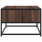vidaXL Coffee Table Brown Oak 100x50x35 cm Engineered Wood and Metal
