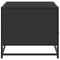 vidaXL Coffee Table Black 100x50x45 cm Engineered Wood and Metal