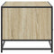 vidaXL Coffee Table Sonoma Oak 100x50x45 cm Engineered Wood and Metal