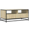 vidaXL Coffee Table Sonoma Oak 100x50x45 cm Engineered Wood and Metal