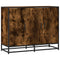vidaXL Sideboard Smoked Oak 94x35x76 cm Engineered Wood