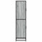 vidaXL Highboard Grey Sonoma 35.5x35x139 cm Engineered Wood and Metal