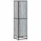 vidaXL Highboard Grey Sonoma 35.5x35x139 cm Engineered Wood and Metal