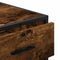 vidaXL Drawer Cabinet Smoked Oak 70x41x56 cm Engineered Wood