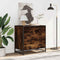 vidaXL Drawer Cabinet Smoked Oak 70x41x70 cm Engineered Wood