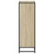 vidaXL Book Cabinet Sonoma Oak 80.5x35x107.5 cm Engineered Wood