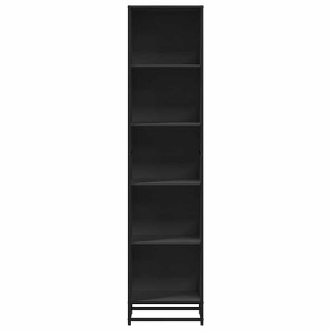 vidaXL Book Cabinet Black 40x35x170.5 cm Engineered Wood