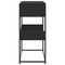 vidaXL Console Table Black 90x35x80 cm Engineered Wood