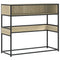vidaXL Console Table Sonoma Oak 90x35x80 cm Engineered Wood