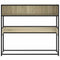 vidaXL Console Table Sonoma Oak 90x35x80 cm Engineered Wood