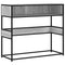 vidaXL Console Table Grey Sonoma 90x35x80 cm Engineered Wood